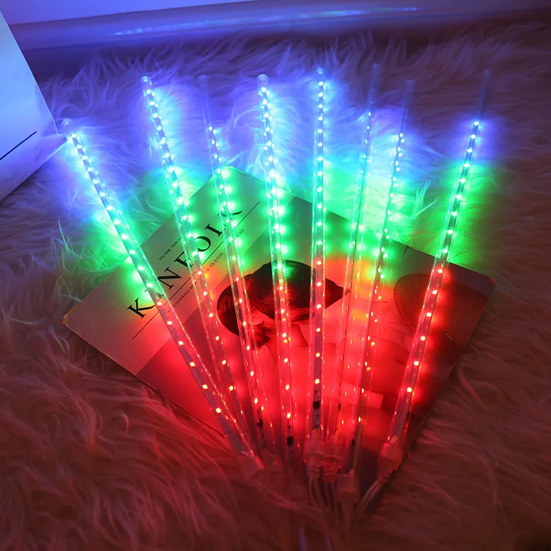 Garland LED Light Meteor Rain Lamp EU Waterproof Outdoor Strip Light Tree Decoration Fairy Lights for Garden Holiday Christmas
Garland LED Light Meteor Rain Lamp EU Waterproof Outdoor Strip Light Tree Decoration Fairy Lights for Garden Holiday Christmas