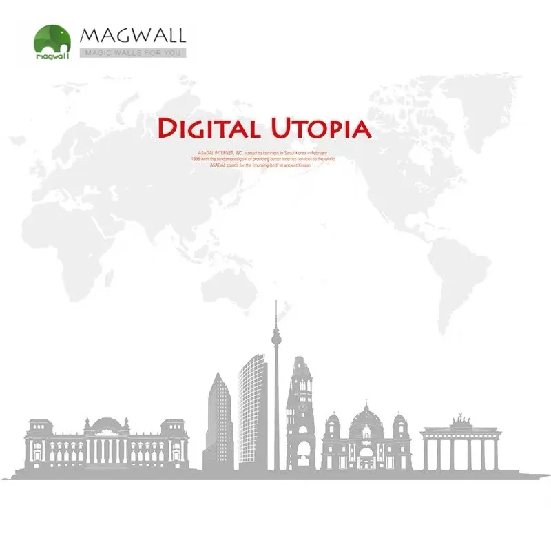 Магнитная двухслойная доска для записей Magwall, I-O Стильная белая доска с индивидуальным дизайном
Магнитная двухслойная доска для записей Magwall, I-O Стильная белая доска с индивидуальным дизайном