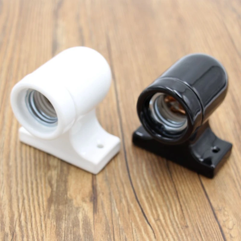 Universal E27 Ceramics Socket Light Bulb Holder Industrial Retro Lamp Holder Wall Light Socket Vintage Wall Light Fittings
Universal E27 Ceramics Socket Light Bulb Holder Industrial Retro Lamp Holder Wall Light Socket Vintage Wall Light Fittings