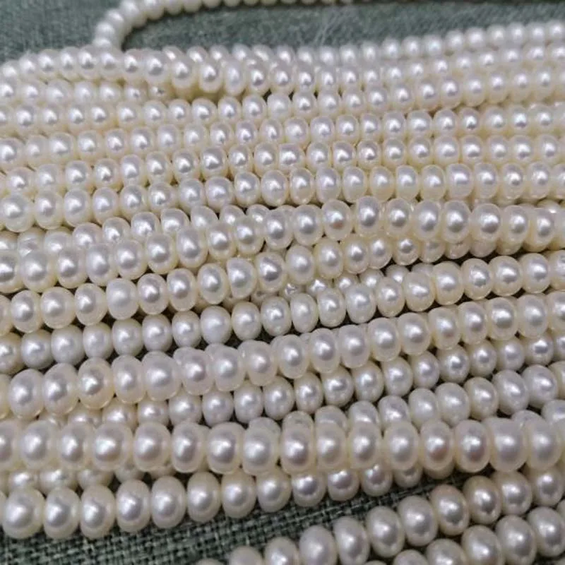 Genuine Freshwater Wholesale Pearl 12 Strands per Lot 4-5 mm Near Round Potato Beads White Color Loose Beads for DIY Jewlry
Genuine Freshwater Wholesale Pearl 12 Strands per Lot 4-5 mm Near Round Potato Beads White Color Loose Beads for DIY Jewlry