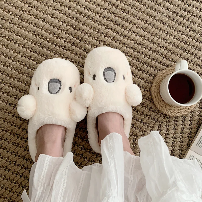 New Fashion Women's Winter Shoes Warm Home Cotton Slippers Cartoon Koala Indoor Floor Fur Slides Female Cute Plush Slipper
New Fashion Women's Winter Shoes Warm Home Cotton Slippers Cartoon Koala Indoor Floor Fur Slides Female Cute Plush Slipper