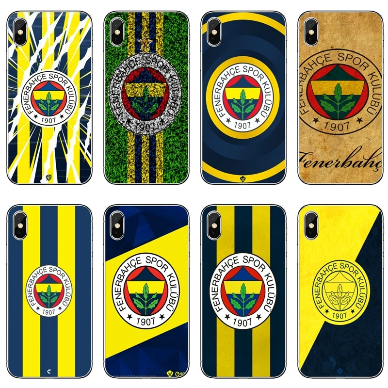 Силиконовый чехол для телефона индейка Fenerbahce iPhone 12 11 Pro Max Mini XS XR X 8 7 Plus 6 6S 5 5S SE 2020 -