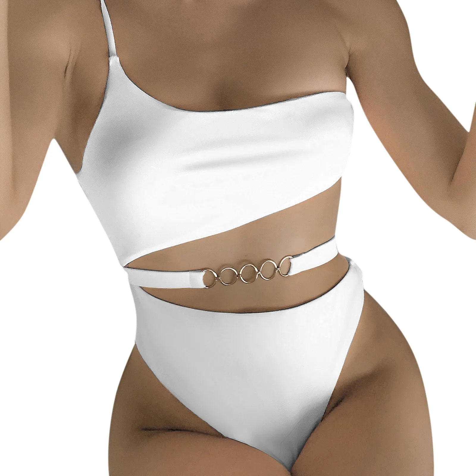 Women‘s Cutout One-piece Swimsuits V Neck Monokini Bathing Suits Swimwear Summer Casual Bathing Suit Купальник Женский 2022
Women‘s Cutout One-piece Swimsuits V Neck Monokini Bathing Suits Swimwear Summer Casual Bathing Suit Купальник Женский 2022