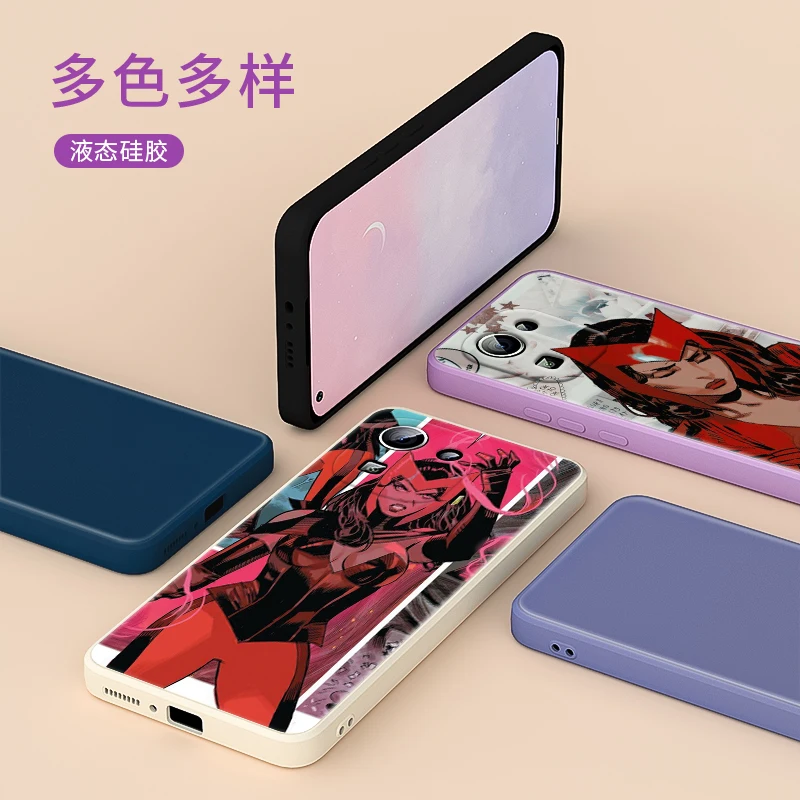 Marvel Avengers Scarlet Witch For Xiaomi 11 Ultra 11T 10T 10 9SE 8SE CC9 A3 Pro Youth 5G Liquid Silicone Soft Cover Phone Case
Marvel Avengers Scarlet Witch For Xiaomi 11 Ultra 11T 10T 10 9SE 8SE CC9 A3 Pro Youth 5G Liquid Silicone Soft Cover Phone Case