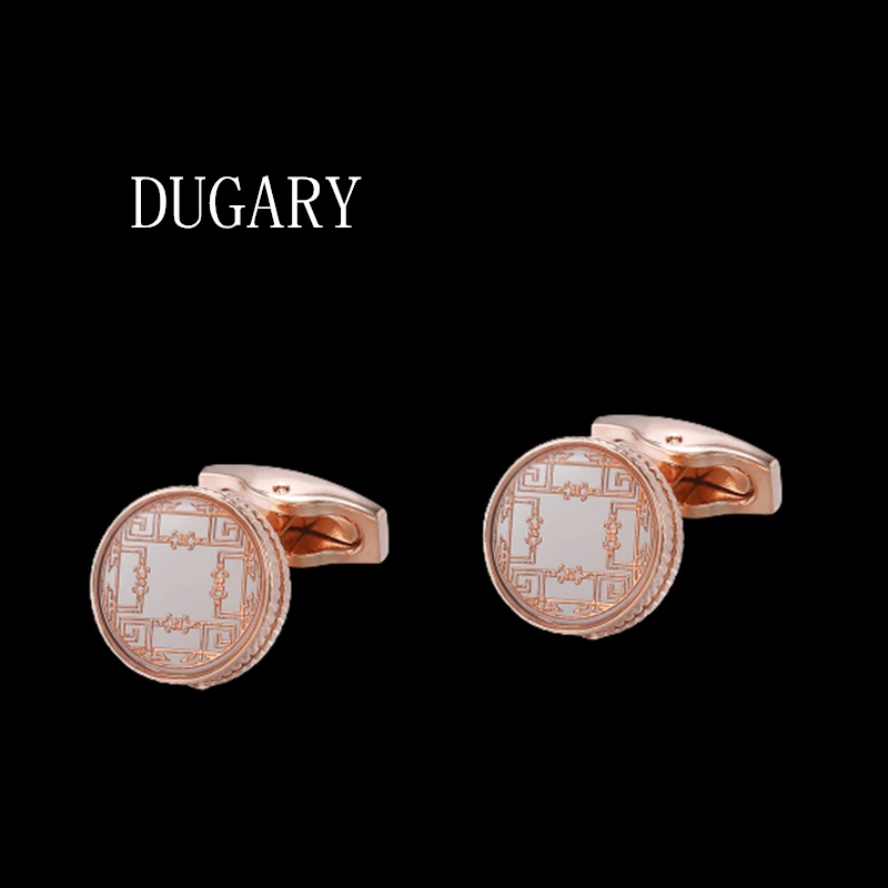 DUGARY Luxury shirt cufflinks for men's Brand cuff buttons cuff links High Quality round wedding abotoaduras Jewelry gemelos
DUGARY Luxury shirt cufflinks for men's Brand cuff buttons cuff links High Quality round wedding abotoaduras Jewelry gemelos