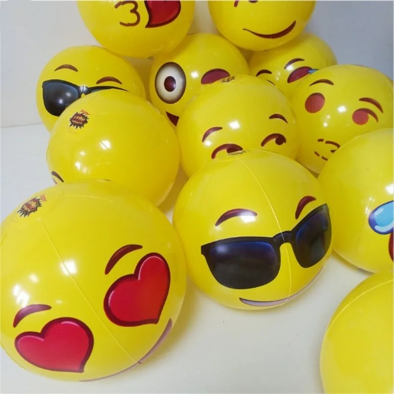 PVC Inflatable Expression Ball Cartoon Smile Ball Childrens Toy Inflatable Beach Ball Outdoor Games Games for Kids
PVC Inflatable Expression Ball Cartoon Smile Ball Childrens Toy Inflatable Beach Ball Outdoor Games Games for Kids