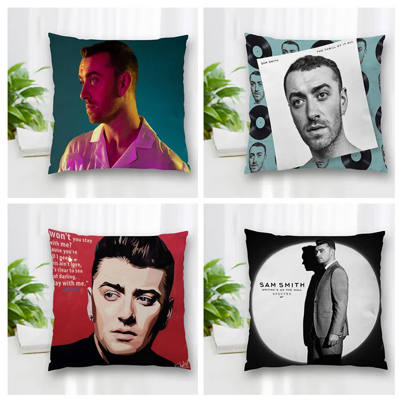 Hot Sale Custom Decorative Pillowcase Sam Smith Square Zippered Pillow Cover Best Nice Gift 20X20cm 35X35cm 40x40cm
Hot Sale Custom Decorative Pillowcase Sam Smith Square Zippered Pillow Cover Best Nice Gift 20X20cm 35X35cm 40x40cm