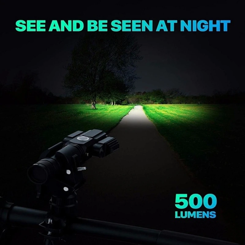 Bicycle Light Multi-Function Glare Three-Lamp Plane-Shaped Flashlight Headlight Outdoor Lighting Night Ride
Bicycle Light Multi-Function Glare Three-Lamp Plane-Shaped Flashlight Headlight Outdoor Lighting Night Ride