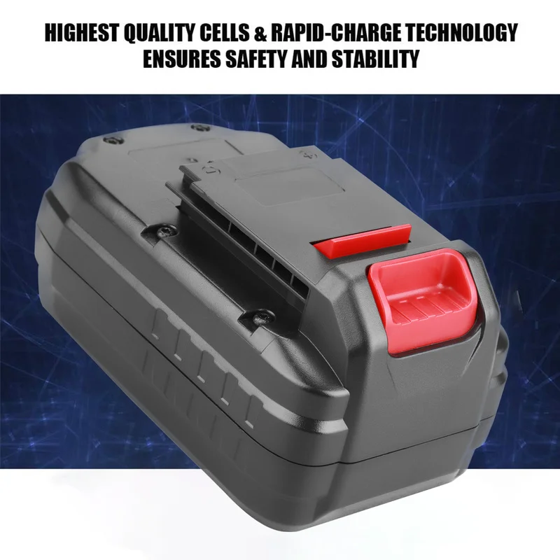 Ockered Power Tool Rechargeable Battery 18V 3000mAh Replaceable Battery For Porter Cable PC18B PC18B PCMVC PCXMVC PC1800D
Ockered Power Tool Rechargeable Battery 18V 3000mAh Replaceable Battery For Porter Cable PC18B PC18B PCMVC PCXMVC PC1800D