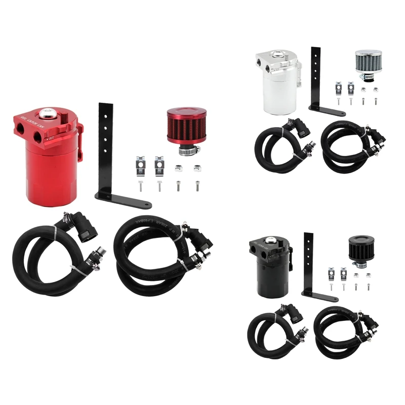 Car Oil Catch Can Oil Separator for Ford F150 2.7L 3.5L 5.0L Raptor 3.5L Ecoboost Expedition 3.5 EcoBoost
Car Oil Catch Can Oil Separator for Ford F150 2.7L 3.5L 5.0L Raptor 3.5L Ecoboost Expedition 3.5 EcoBoost