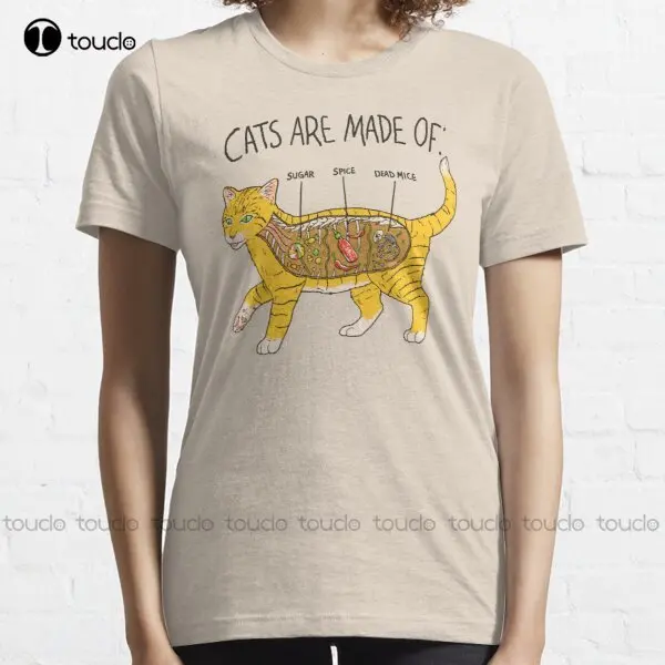 Футболка с изображением кошки и анатомии на заказ, футболка унисекс с цифровой печатью для подростков, модная смешная новинка, искусственна... 
Футболка с изображением кошки и анатомии на заказ, футболка унисекс с цифровой печатью для подростков, модная смешная новинка, искусственна...