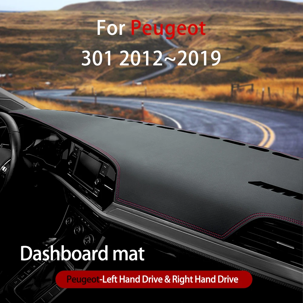 Противоскользящий коврик для Peugeot 301 2012 ~ 2019, Солнцезащитный коврик для приборной панели, защитный ковер, аксессуары, крышка приборной панели...
Противоскользящий коврик для Peugeot 301 2012 ~ 2019, Солнцезащитный коврик для приборной панели, защитный ковер, аксессуары, крышка приборной панели...