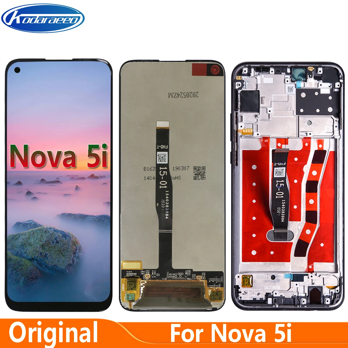 Display Replacement 6.4" For Huawei Nova 5i LCD Touch Screen Digitizer Assembly GLK-LX1 GLK-LX1U GLK-LX2 GLK-LX3
Display Replacement 6.4" For Huawei Nova 5i LCD Touch Screen Digitizer Assembly GLK-LX1 GLK-LX1U GLK-LX2 GLK-LX3