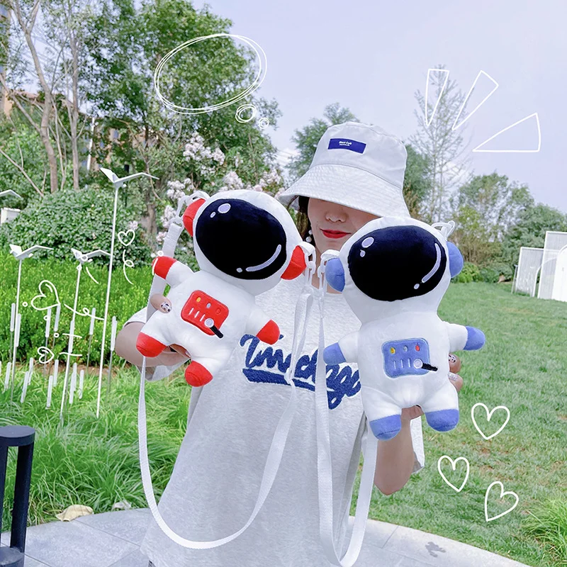 Fashion personality astronaut messenger bag western girl cute and cute astronaut shoulder bag
Fashion personality astronaut messenger bag western girl cute and cute astronaut shoulder bag