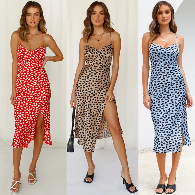 Bikoles New Summer Fashion Boho Sexy V Neck Spaghetti Straps Backless Women's Dress 2021 Casual Slim Split Club Ladies Dresses
Bikoles New Summer Fashion Boho Sexy V Neck Spaghetti Straps Backless Women's Dress 2021 Casual Slim Split Club Ladies Dresses