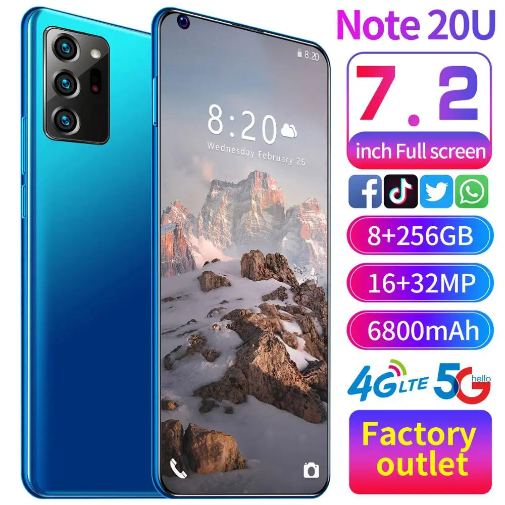 Note20U Pantalla de gota de agua Hd de 6,8 pulgadas cuerpo de aleacin de magnesio Nano 3D carcasa trasera de vidrio galvanizado
Note20U Pantalla de gota de agua Hd de 6,8 pulgadas cuerpo de aleacin de magnesio Nano 3D carcasa trasera de vidrio galvanizado