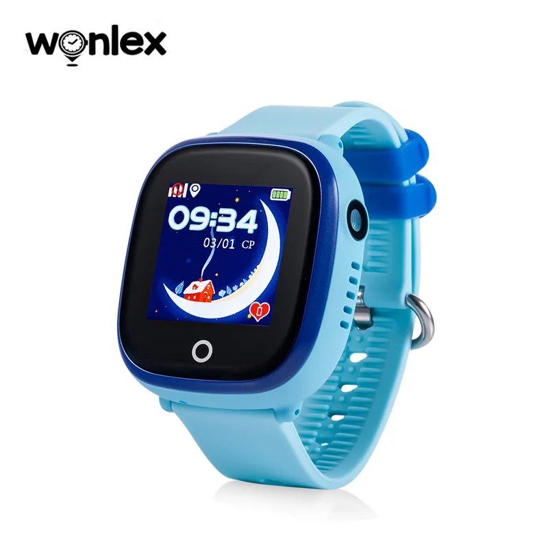 Смарт-часы Wonlex (без Wi-Fi) Детские Водонепроницаемые 2G GPS-трекер местоположения