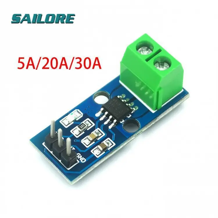 Параметры ACS712, 5A, 20A, 30A, модуль датчика тока Холла ACS712, модуль для Arduino 20A
Параметры ACS712, 5A, 20A, 30A, модуль датчика тока Холла ACS712, модуль для Arduino 20A
