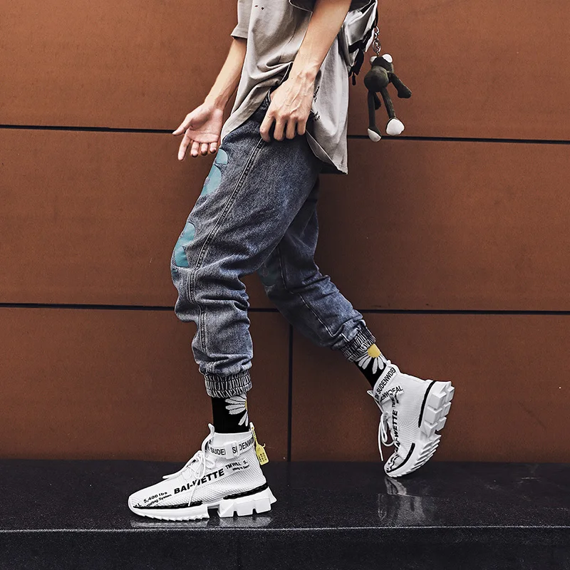 Autumn Shoes for Men Casual Shoes High top Socks Shoes Mesh Breathable Sneakers tenis masculino Male Walking Mens Casual Shoes
Autumn Shoes for Men Casual Shoes High top Socks Shoes Mesh Breathable Sneakers tenis masculino Male Walking Mens Casual Shoes