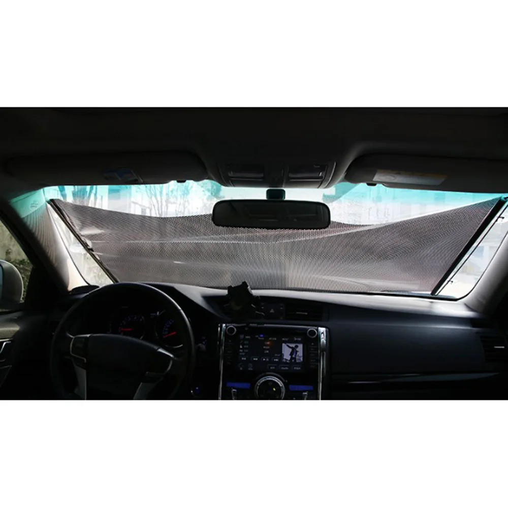 45*125cm Car Retractable Sun Shade Accessory Auto Black Protection Replace Replacement
45*125cm Car Retractable Sun Shade Accessory Auto Black Protection Replace Replacement