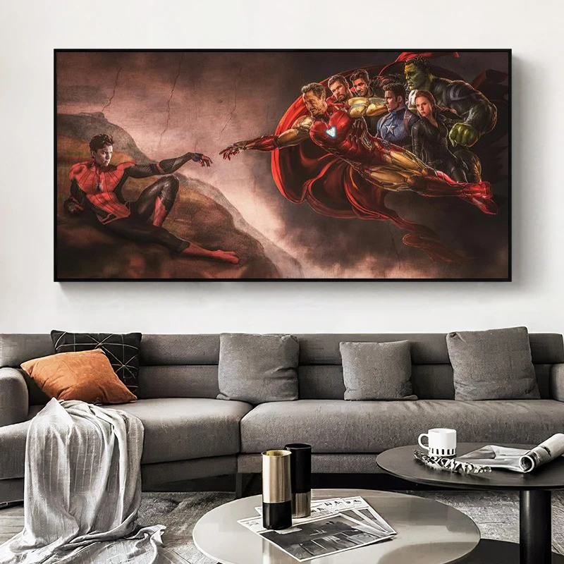 Funny Marvel Spiderman And Avengers Canvas Painting Iron Man Posters and Prints for Living Room Home Wall Art Decoration Cuadros
Funny Marvel Spiderman And Avengers Canvas Painting Iron Man Posters and Prints for Living Room Home Wall Art Decoration Cuadros