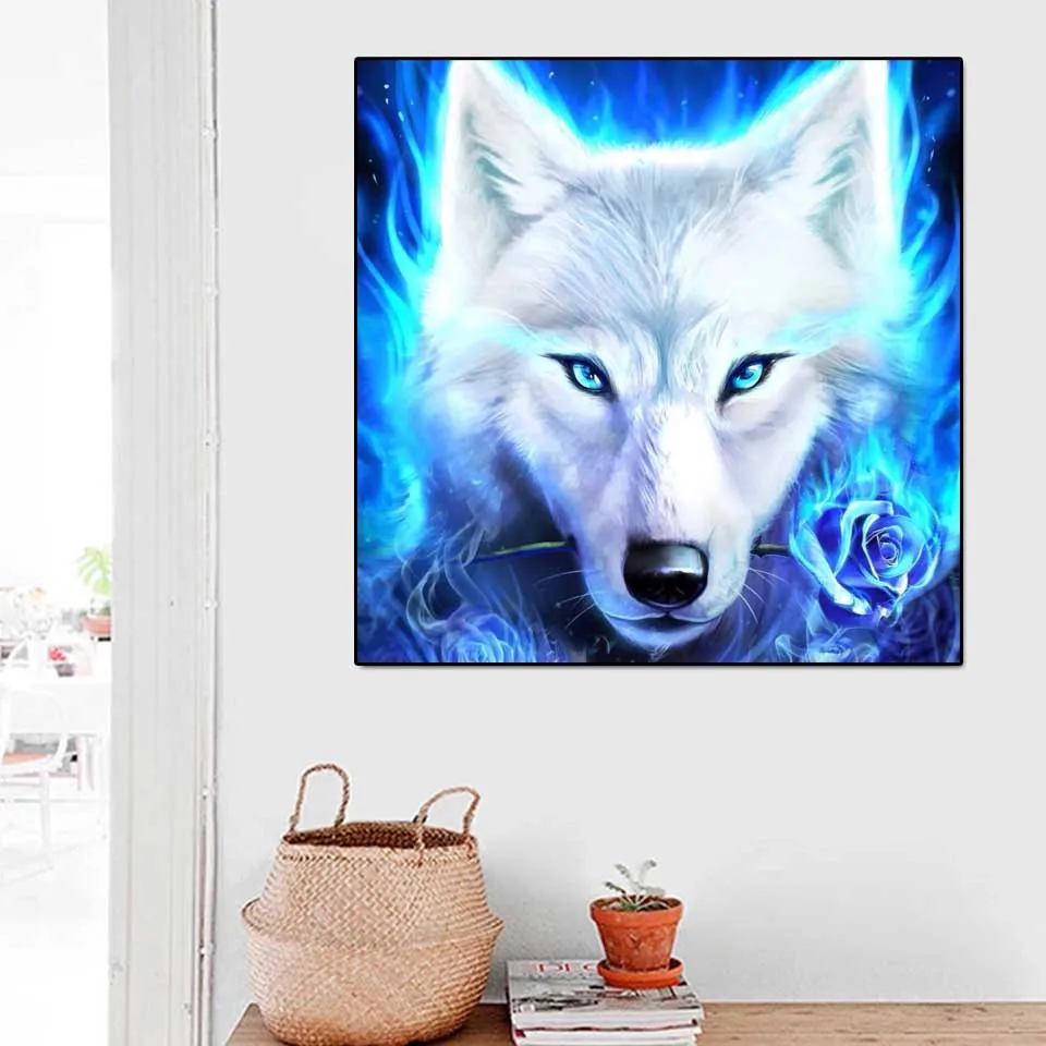 Full drill DIY diamond embroidery Animal Starry sky wolf 5d diamond cross stitch diamond mosaic pattern rhinestones Decoration
Full drill DIY diamond embroidery Animal Starry sky wolf 5d diamond cross stitch diamond mosaic pattern rhinestones Decoration