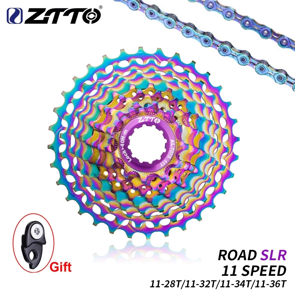 ZTTO Road Bike 11 Speed Colorful Cassette COLORFUL SLR CNC Road Bike 11S Gravel Bike Ultralight Freewheel 22s Flywheel Sprocket
ZTTO Road Bike 11 Speed Colorful Cassette COLORFUL SLR CNC Road Bike 11S Gravel Bike Ultralight Freewheel 22s Flywheel Sprocket