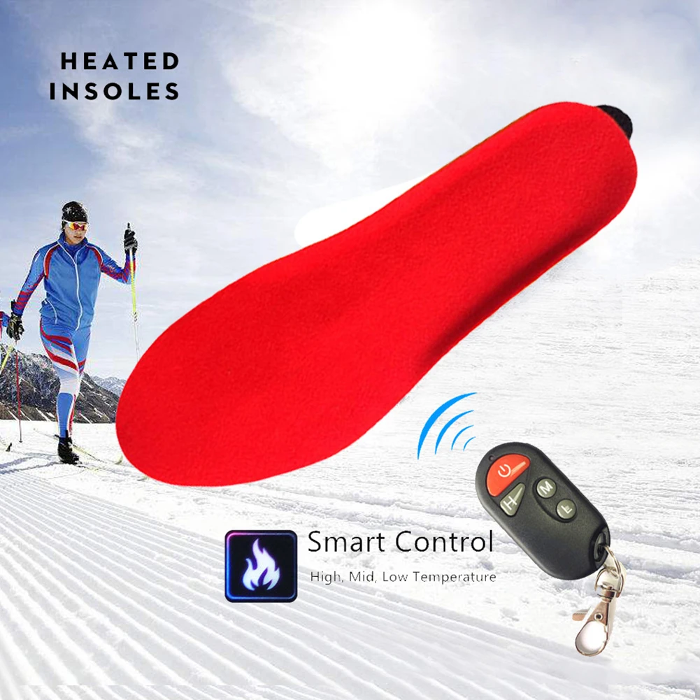 USB Heated Shoe Insoles Rechargeable Remote Control 1800mAh Heating Insoles Electric Heated Insoles Camping Warm Sock Pad Mat
USB Heated Shoe Insoles Rechargeable Remote Control 1800mAh Heating Insoles Electric Heated Insoles Camping Warm Sock Pad Mat
