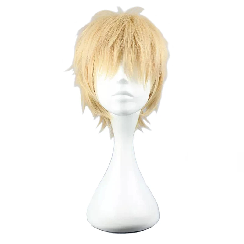 Dramatical Murder Dmmd Noiz Cosplay Wig Golden Yellow Short Heat-Resistant Fiber Hair Wigs Pelucas+Wig Cap
Dramatical Murder Dmmd Noiz Cosplay Wig Golden Yellow Short Heat-Resistant Fiber Hair Wigs Pelucas+Wig Cap