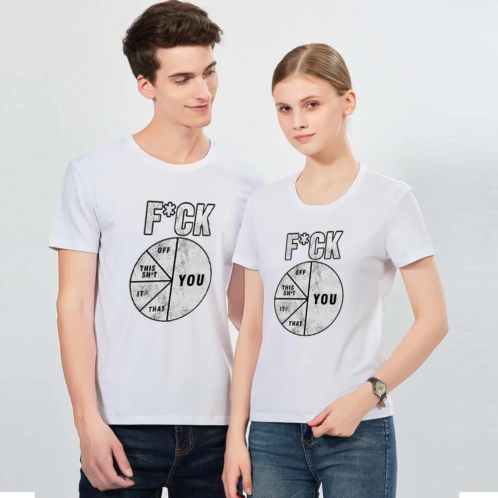 Lovers Wear T-shirt Round Neck Print Commuter All-match Casual Men and Women White Short-sleeved Top Breathable T-shirt
Lovers Wear T-shirt Round Neck Print Commuter All-match Casual Men and Women White Short-sleeved Top Breathable T-shirt