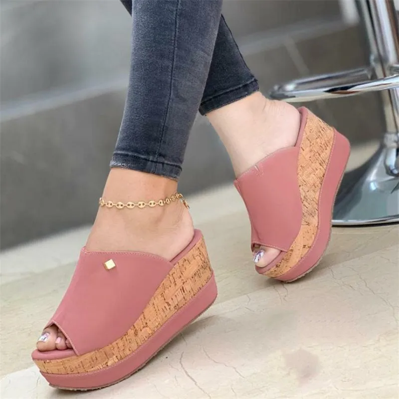 Wedge Sandals Women Shoes Summer Fashion Platform Slippers Woman Peep Toe Sandals High Heels Female Flip Flops Free shipping 
Wedge Sandals Women Shoes Summer Fashion Platform Slippers Woman Peep Toe Sandals High Heels Female Flip Flops Free shipping
