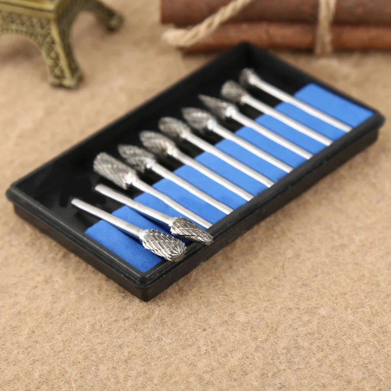 Practical Carbide Burrs 3mm/0.12\" Shaft Grinder Power Drill Bits Tool Set Tungsten Rotary DIY Replaces
Practical Carbide Burrs 3mm/0.12\" Shaft Grinder Power Drill Bits Tool Set Tungsten Rotary DIY Replaces