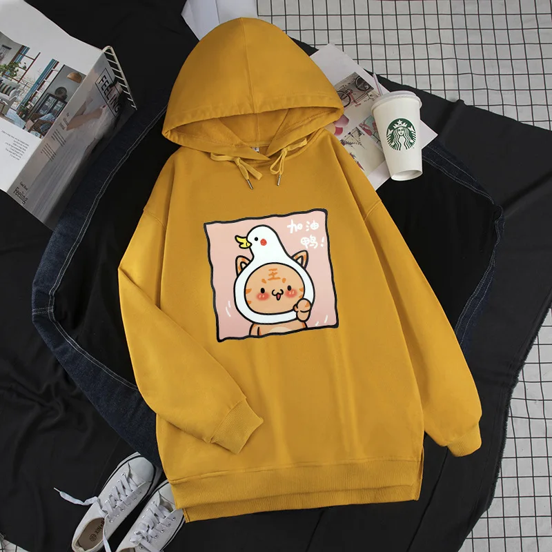 2020 Fashion Women Hoodies Girls Long Sleeve Pullover Cute Duck Autumn Spring Cute Sweater Ladies Hooded Printed Casual Sweater
2020 Fashion Women Hoodies Girls Long Sleeve Pullover Cute Duck Autumn Spring Cute Sweater Ladies Hooded Printed Casual Sweater