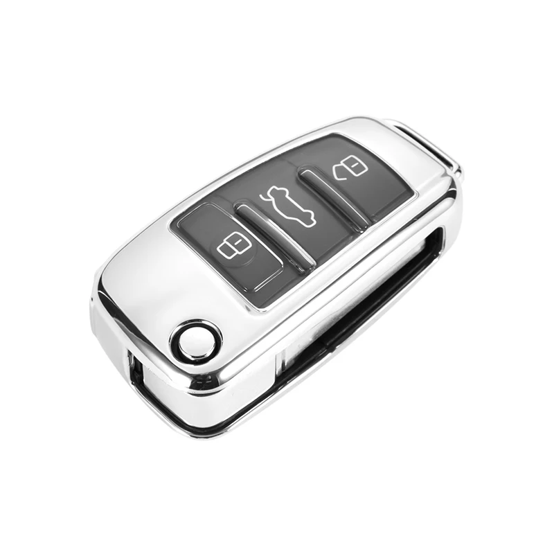TPU Car Key Fob Full Cover Case Bag Shell Skin Keychain Holder for Audi C6 A7 A8 R8 A1 A3 A4 A5 Q7 A6 C5 Auto Styling Accessorie
TPU Car Key Fob Full Cover Case Bag Shell Skin Keychain Holder for Audi C6 A7 A8 R8 A1 A3 A4 A5 Q7 A6 C5 Auto Styling Accessorie
