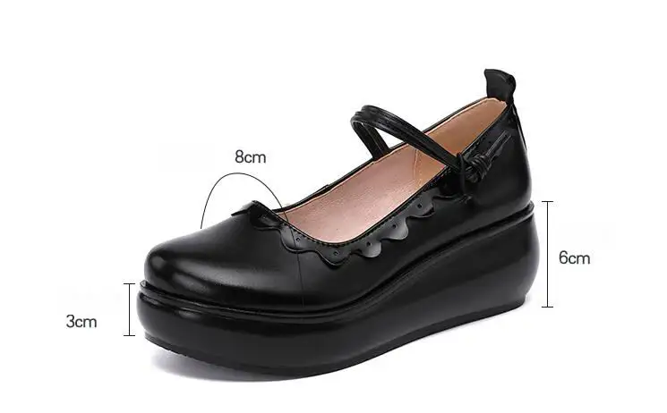 LISUNNY 2021 Spring Leather Women Pumps Platform Wedges Round Toes Ankle Strap Black High Heels Work Women Shoes Plus Size 33-43
LISUNNY 2021 Spring Leather Women Pumps Platform Wedges Round Toes Ankle Strap Black High Heels Work Women Shoes Plus Size 33-43