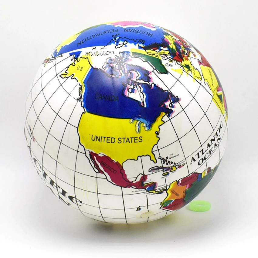 30cm Inflatable Globe PVC World Globe Inflatable Earth Beach Ball for Beach Playing or Geography Teaching for Kids Teachers
30cm Inflatable Globe PVC World Globe Inflatable Earth Beach Ball for Beach Playing or Geography Teaching for Kids Teachers