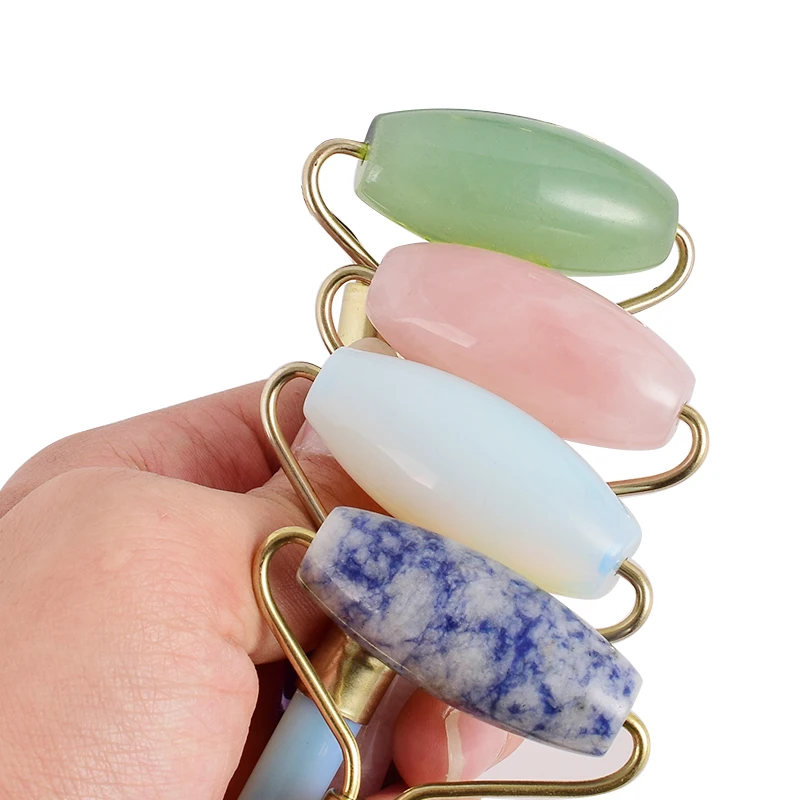Jade Stone Facial Massage Roller Practical Jade Face Anti Wrinkle Body Head Portable Beauty Health Care Tools,Rose Quartz 01
Jade Stone Facial Massage Roller Practical Jade Face Anti Wrinkle Body Head Portable Beauty Health Care Tools,Rose Quartz 01