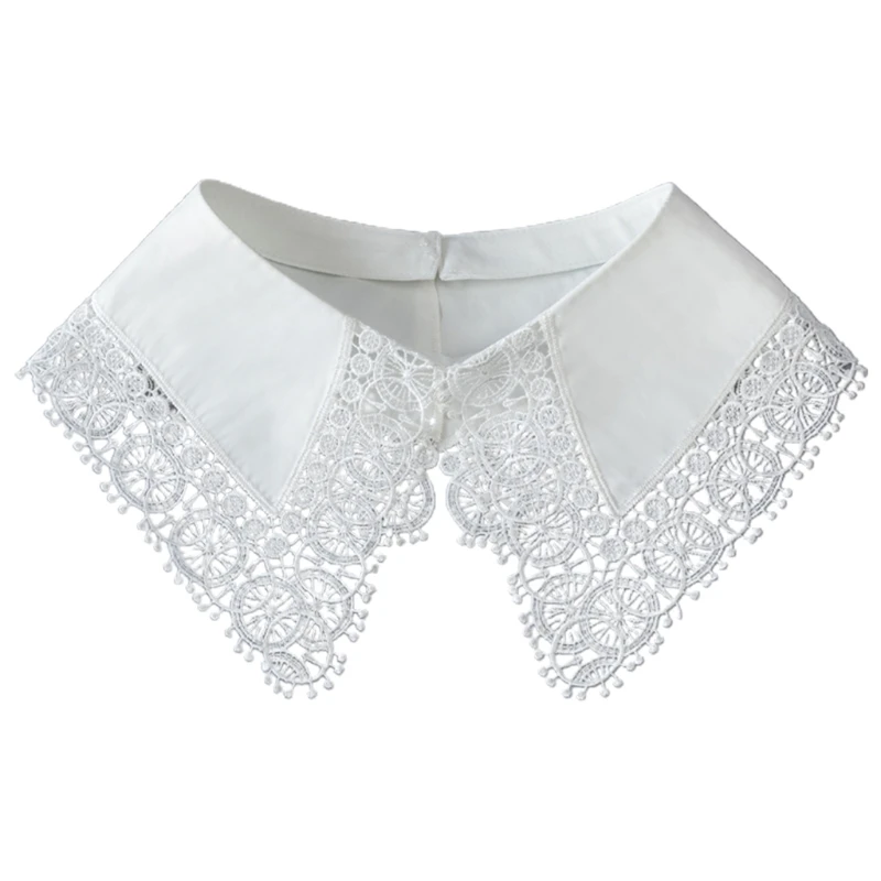 2021 New Hollowed Out Lace False Shirt Collar Fashion Detachable Fake Collar Adult Women Lady Style Choker Necklace All Seasons
2021 New Hollowed Out Lace False Shirt Collar Fashion Detachable Fake Collar Adult Women Lady Style Choker Necklace All Seasons