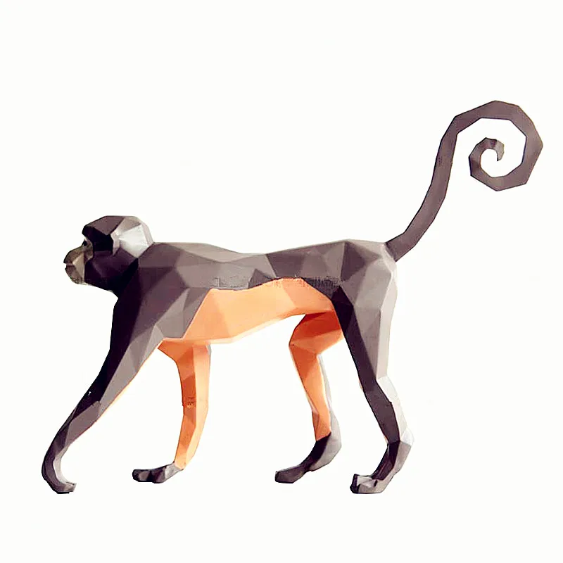GEOMETRIC ASPECT MONKEY STATUE SIMULATION ANIMAL RESIN CRAFTWORK TV CABINET SOFT LIVING ROOM DECORATION GIFT L2811
GEOMETRIC ASPECT MONKEY STATUE SIMULATION ANIMAL RESIN CRAFTWORK TV CABINET SOFT LIVING ROOM DECORATION GIFT L2811