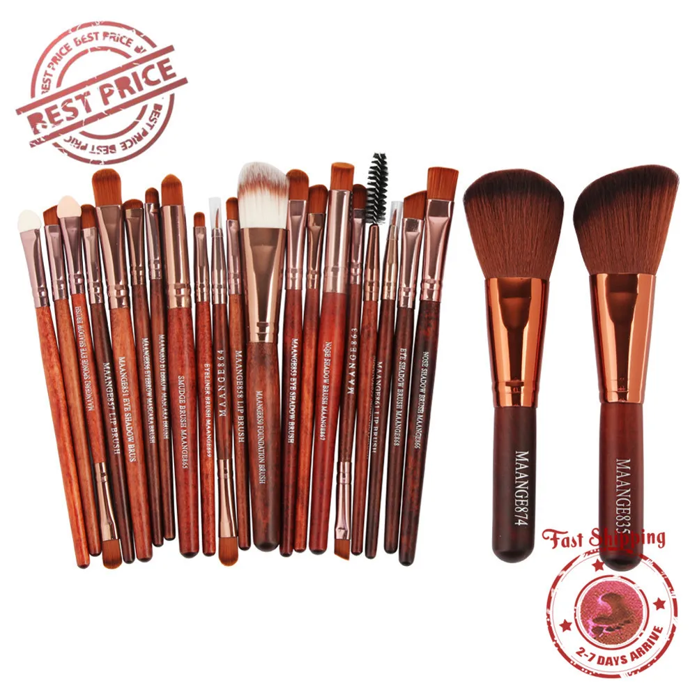 New Fashion Style 22pcs Cosmetic Makeup Brush Blusher Eye Shadow Brushes Set Kit makeup brush set G50
New Fashion Style 22pcs Cosmetic Makeup Brush Blusher Eye Shadow Brushes Set Kit makeup brush set G50