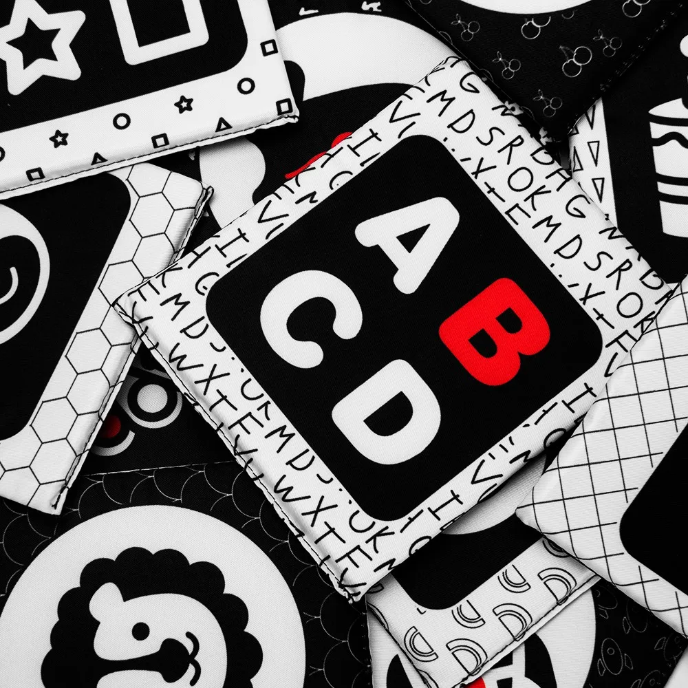 TEYTOY Black and White Soft Flash Cards, 26 Patterns Babies Visual Puzzle Early Educational Toys, Washable Fabric Baby Toys
TEYTOY Black and White Soft Flash Cards, 26 Patterns Babies Visual Puzzle Early Educational Toys, Washable Fabric Baby Toys