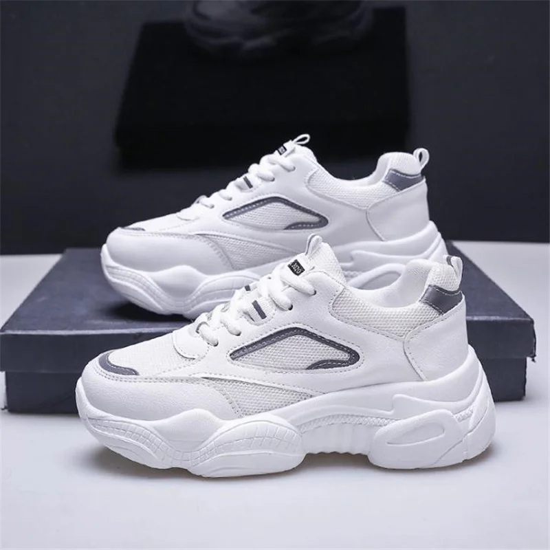 eflective Fashion Sneakers Women Vulcanize Shoes Breathable Mesh Women Shoes Chunky Sneakers Lace up Platform Sneakers Female
eflective Fashion Sneakers Women Vulcanize Shoes Breathable Mesh Women Shoes Chunky Sneakers Lace up Platform Sneakers Female