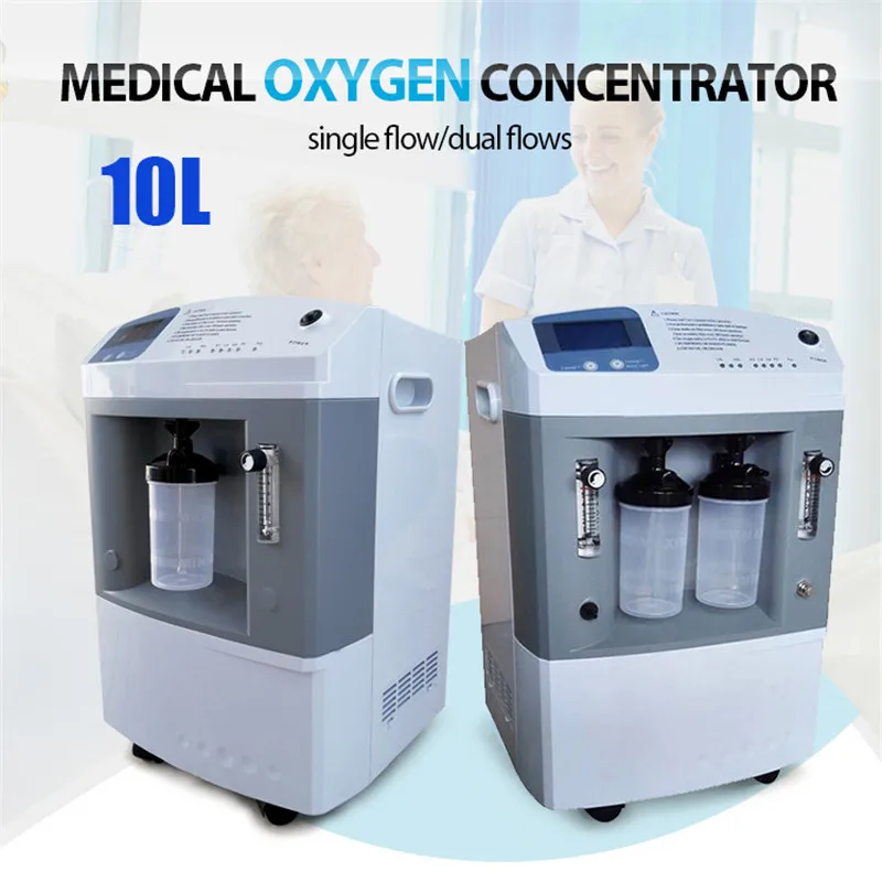 Medical Oxygen Concentrator 10 Liter Portable Oxygene Concentrator 10L Oxygen Machine Home Oxygen Device High concentration 93%
Medical Oxygen Concentrator 10 Liter Portable Oxygene Concentrator 10L Oxygen Machine Home Oxygen Device High concentration 93%