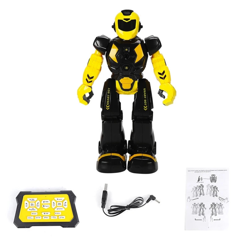 Remote Control Electric Intelligent Robocop Gesture Infrared Sensor Singing Dancing Robot Children Early Education Toy
Remote Control Electric Intelligent Robocop Gesture Infrared Sensor Singing Dancing Robot Children Early Education Toy