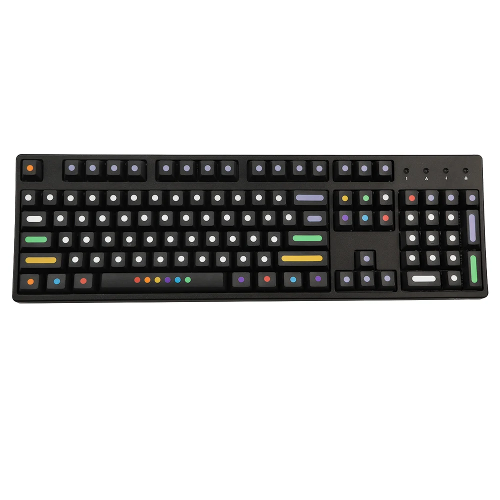 128 Keys/set Dots Keycaps Cherry Profile PBT Key Caps For MX Switch Mechanical Keyboard Dye Sublimation Key Cap iso Keys
128 Keys/set Dots Keycaps Cherry Profile PBT Key Caps For MX Switch Mechanical Keyboard Dye Sublimation Key Cap iso Keys