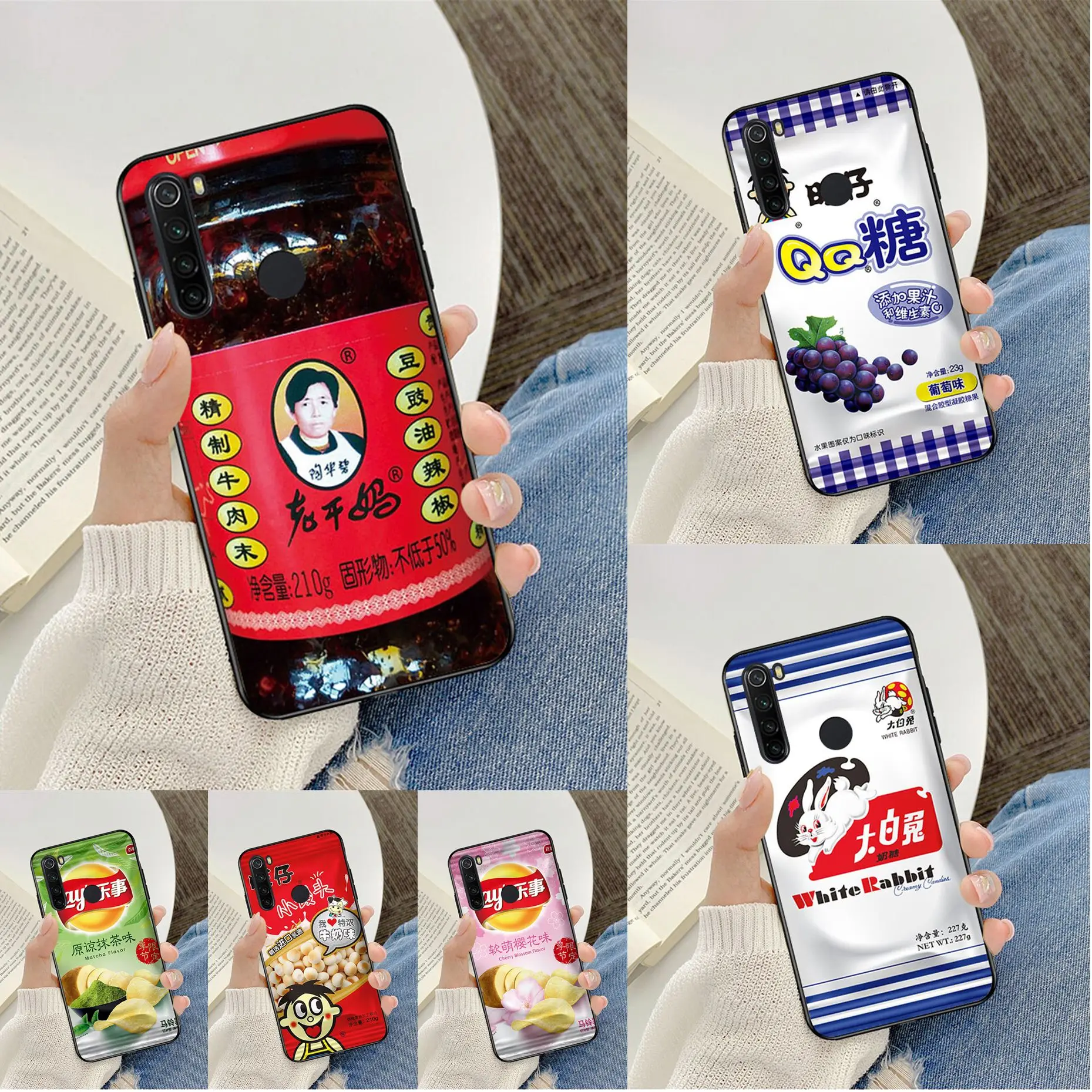Китайский Laoganma белый кролик toffee Красочный милый чехол для телефона случай Redmi