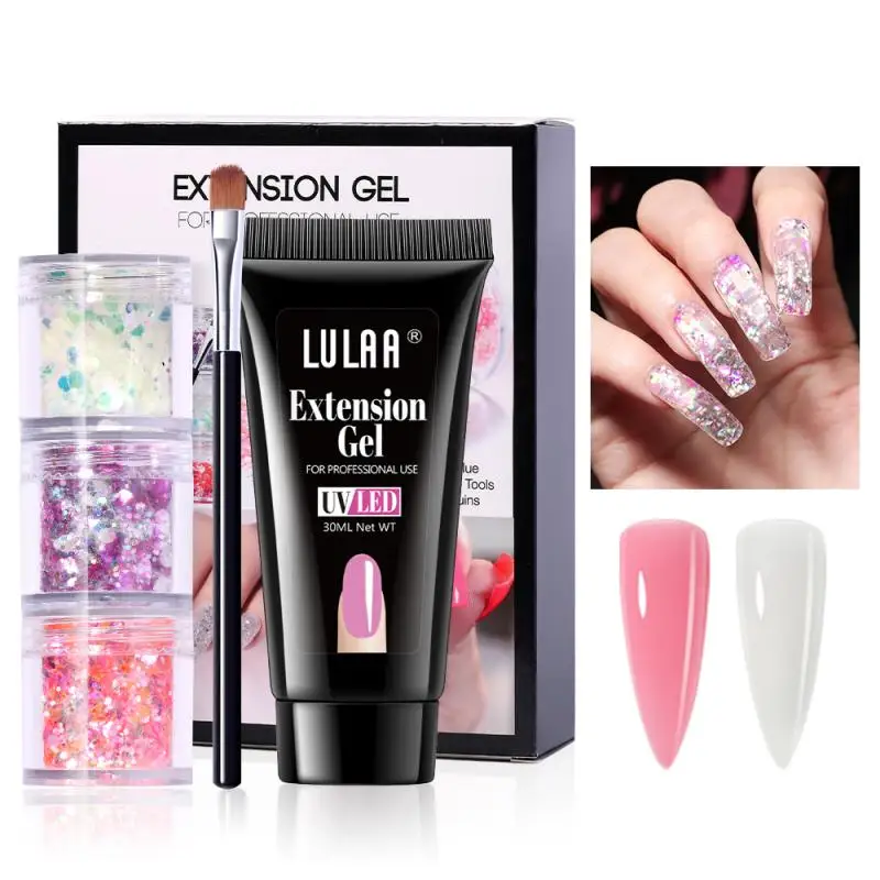 LULAA Crystal Extension Gel Glitter Sequin Nail Pen Paper Holder Solid Phototherapy Glue Model Nail Glue Manicure Nail Art TSLM2
LULAA Crystal Extension Gel Glitter Sequin Nail Pen Paper Holder Solid Phototherapy Glue Model Nail Glue Manicure Nail Art TSLM2