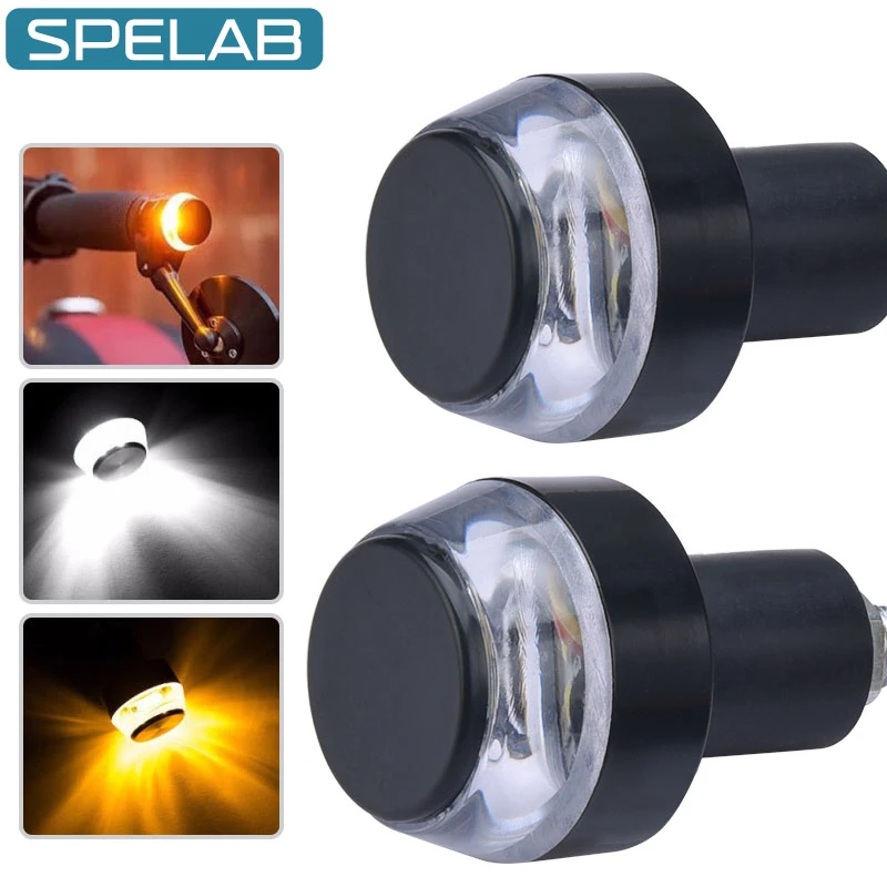 2Pcs Motorcycle LED Handlebar End Turn Signal Light 12V White Red Green Blue Flasher Handle Grip Bar Blinker Side Marker Lamp
2Pcs Motorcycle LED Handlebar End Turn Signal Light 12V White Red Green Blue Flasher Handle Grip Bar Blinker Side Marker Lamp