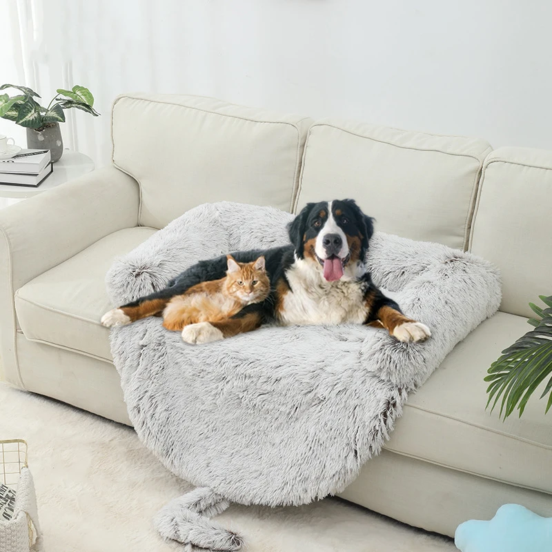 Dog Cat Bed Long Plush Couch Cover for Pet Mat Sleeping Dog Blanket Warm Kennel Mattress for Small Medium Large Dogs Cat
Dog Cat Bed Long Plush Couch Cover for Pet Mat Sleeping Dog Blanket Warm Kennel Mattress for Small Medium Large Dogs Cat