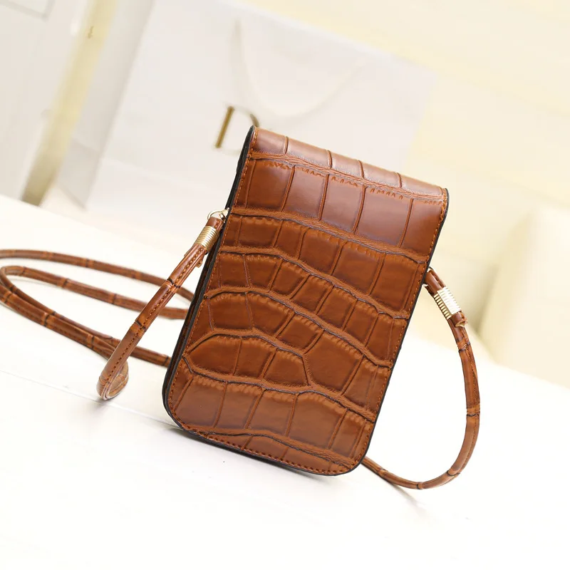 Women's mobile phone bag new summer Ladies coin purse vertical women's crossbody mini tide plus shoulder 735 | Багаж и сумки